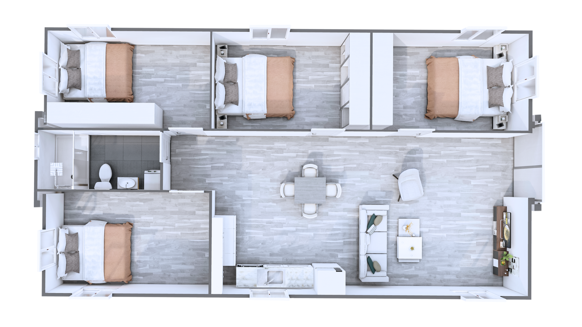 40ft Expander Luxe – 4 Bed