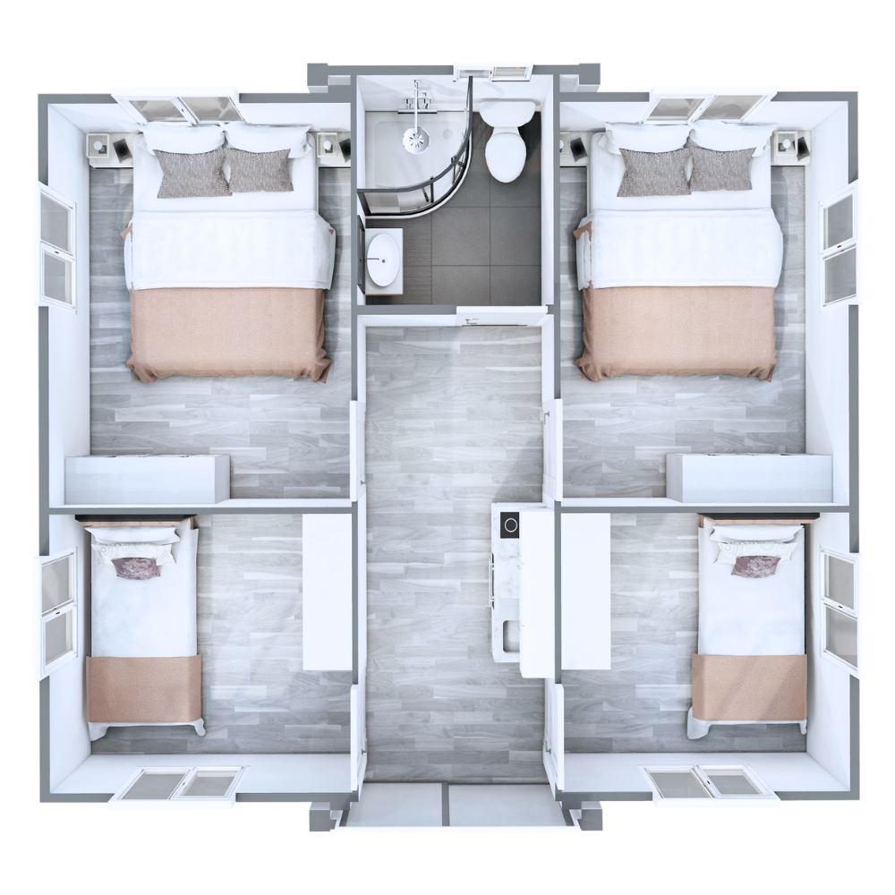 20ft Expander Luxe – 4 Bed