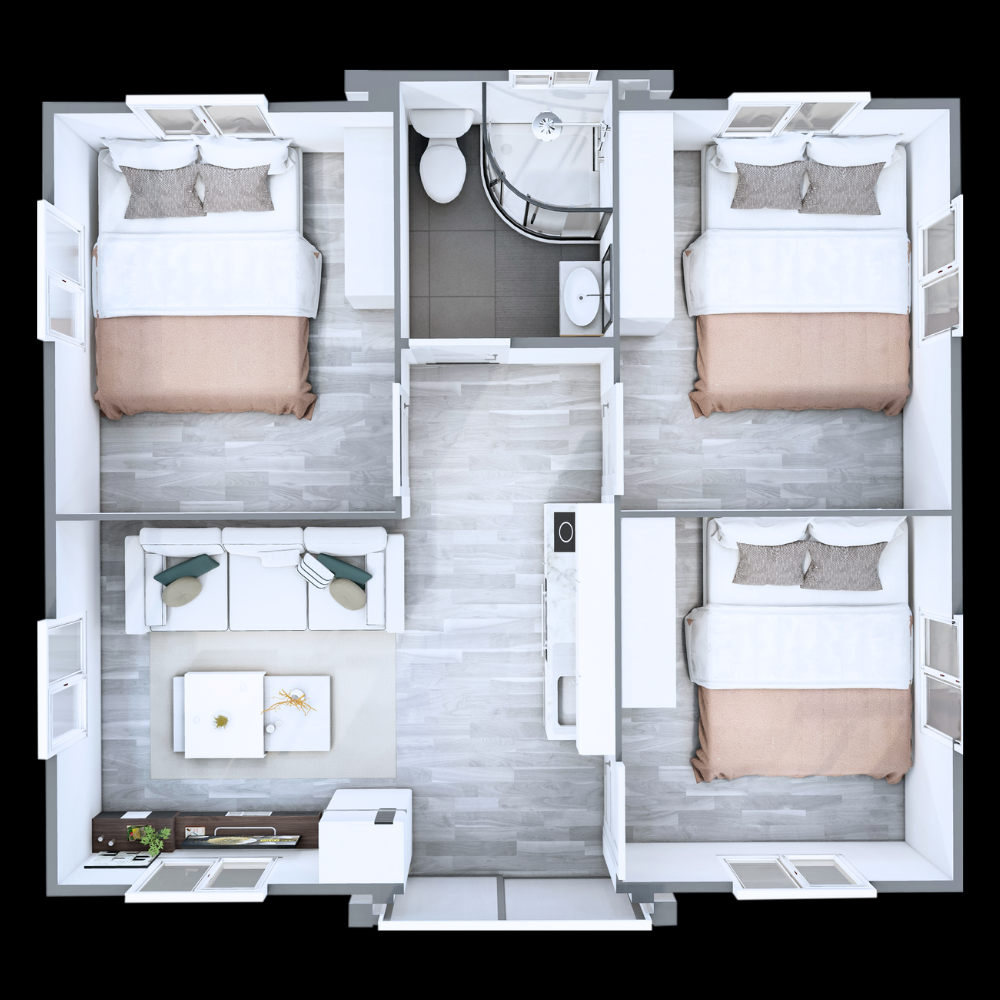 20ft Expander – 3 Bed