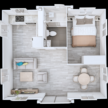 20ft Expander Luxe – 1 Bed