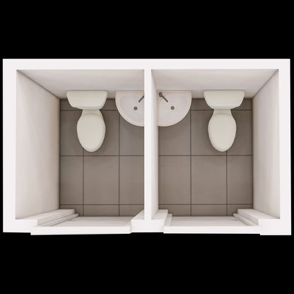 Double Toilet